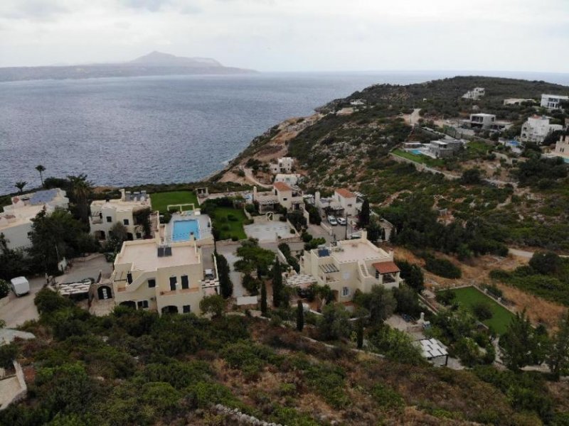 Plaka bei Chania Kreta, Plaka: Atemberaubendes Grundstück mit Panoramablick auf Meer und Berge zu verkaufen Grundstück kaufen